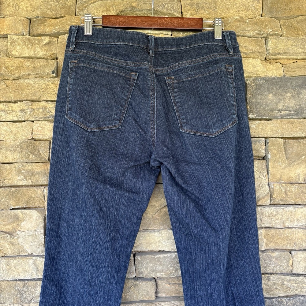Ann Taylor LOFT Jeans Sz 6 Petite Curvy Skinny Leg Stretch Dark Wash Denim - Picture 5 of 7